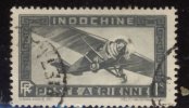 Indochine - Oblitéré - Y&T 1933 N° 11 Poste Aérienne 1pi Noir - Luftpost