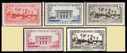 MARTINIQUE  1933-38  - Y&T 133 à 137  -  NEUFS** - Unused Stamps
