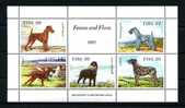 IRLANDE1996 Bloc N° 4 **  Neuf = MNH Superbe Cote 11 € Faune Chiens Dogs Fauna Animaux - Hojas Y Bloques