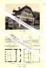 Photographien / Ansichten , 1937 , Sarnen Und Sachseln , Prospekt , Fotos , Architektur !!! - Sachseln