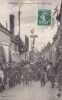 SERGINES Concours Agricole 1912 - Grande Rue ( Manifestation Fête ) Circulée Timbrée 1910 - Sergines