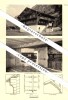 Photographien / Ansichten , 1937 , Wolfenschiessen Und Kerns , Speicher , Prospekt , Fotos , Architektur !!! - Kerns