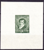 Argentina Belgrano 50c Proof On Thin Laid Paper Unissued Color. Scott 102 - Unused Stamps