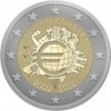 Belgie 2012  2 Euro Commemo  10 Jaar EURO    UNC Uit De Rol  UNC Du Rouleaux - Belgien