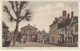 Woodstock UK, Town Hall Town Square, C1900s Vintage Postcard - Other & Unclassified
