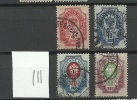 RUSSLAND RUSSIA 1904 Michel 40 - 43 Y O - Gebruikt