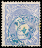 CORUÑA - EDI O 107 - MAT. FECH. TII \"PUENTEDEUME\" (AZUL) - Used Stamps