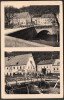 1066 Portofrei - Alte Ansichtskarte - Berggießhübel Brücke 1927 Gel - Bad Gottleuba-Berggiesshübel