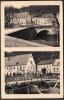 1066 Portofrei - Alte Ansichtskarte - Berggießhübel Brücke 1927 Gel - Bad Gottleuba-Berggiesshuebel