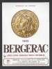 Etiquette De Vin Bergerac 1985 - Cuvée Monsieur De Bergerac - Thème Numismatique -  UVD à Saint Laurent  Des VIgnes (24) - Monete