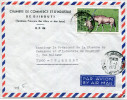 AFARS & ISSAS - PA N° 80 LETTRE AVION DE DJIBOUTI LE 3/3/1973 POUR CHAMBERY - TB - Covers & Documents