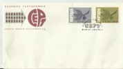 = Hellas Fdc 1965 Europa - Storia Postale