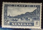 Sénégal - Neuf- Y&T 1935 N° 114 Pont Faidherbe 1c Bleu-violet - Unused Stamps