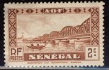 Sénégal - Neuf- Y&T 1935 N° 115 Pont Faidherbe 2c Brun-rouge - Unused Stamps