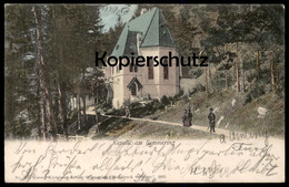 ALTE POSTKARTE KAPELLE AM SEMMERING 1903 Chapel Church Österreich Austria Autriche Ansichtskarte Postcard Cpa AK - Semmering