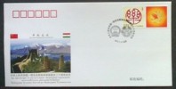 PFTN.WJ2012-04 CHINA-TAJIKISTAN DIPLOMATIC COMM.COVER - Covers & Documents