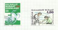 Groenland  N°246, 247 Cote 5.50 Euros - Oblitérés