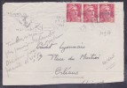 France Type Marianne De Gandon Sur Lettre - 1945-54 Marianne (Gandon)