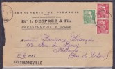 France Type Marianne De Gandon Sur Lettre - 1945-54 Marianne (Gandon)