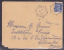 France Type Marianne De Gandon Sur Lettre - 1945-54 Marianne (Gandon)