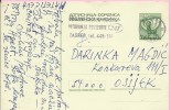 JAT , Zagreb, 1981., Yugoslavia, Carte Postale - Autres & Non Classés