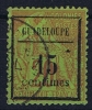 GuadeloupeYv Nr 5 Used Obl. - Used Stamps