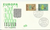 =ISLAND 1965 Europa - Storia Postale