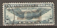 U.S.A.    -    Poste Aérienne   -   1939.   Y&T N° 25 Oblitéré. - 1a. 1918-1940 Afgestempeld