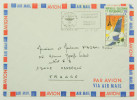 Enveloppe Avion Noumea RP --> Marseille, Affr. 72 F PA 250 Anniv. Vols UTA - Storia Postale