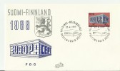 =FINLAND 1969  Europa - Covers & Documents