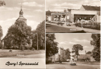 Burg Im Spreewald - S/w Mehrbildkarte 2 - Burg (Spreewald)