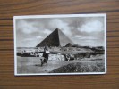 Egypte     Cairo        Pyramides    The Sphinx And Great Pyramid Of Giza - Piramidi