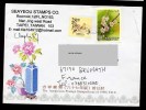 Taiwan  Lettre Pour La France Fleurs Flowers Blumen - Brieven En Documenten