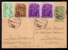 HONGRIE - 1938 - P.card Traveling From Budapest To Bulgaria - Briefe U. Dokumente