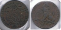 BELGICA 5  CENTS FRANC 1837  S - 5 Cent