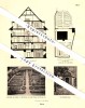 Photographien  / Ansichten , 1919 , Glarus , Das Haus In Der Wiese , Prospekt , Fotos , Architektur !!! - Sonstige & Ohne Zuordnung