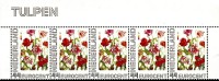 Netherlands - 2008 - Tulips - Mint Stamp Strip - Unused Stamps