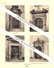 Photographien  / Ansichten , 1919 , Näfels , Der Freulerpalast , Prospekt , Fotos , Architektur !!! - Näfels