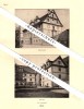 Photographien  / Ansichten , 1919 , Näfels Und Mollis , Der Freulerpalast  , Prospekt , Fotos , Architektur !!! - Mollis