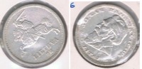 LITUANIA 5 LITAI 1936 PLATA SILVER S - Lituania