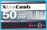 XtraCash - 50. DM  ( Gerrmany Prepaid Card ) GSM Remote Prepayee Carte * Deutschland - [2] Mobile Phones, Refills And Prepaid Cards