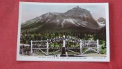 Canada > Alberta> The Greta Divide Near  Lake Louise  RPPC  Hand Colored   ========= Ref 2027 - Lake Louise