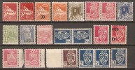 ALGERIE   -   L O T  -   De  Timbres Neufs (*)  Dont 3 Paires. - Collections, Lots & Séries