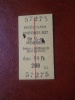 Hungary  Railway  -Train Ticket  -Békéscsaba 1988  50%     BA110.10 - Europa