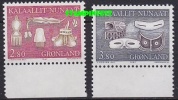 Greenland 1987 Traditional Designs 2v ** Mnh (25637) - Nuevos