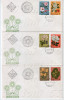 BULGARIA /Bulgarie 1981  Flora Medicinal Herbs 3 FDC - Plantes Médicinales