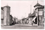 CPSM LIFFOL LE GRAND VOSGES GRANDE RUE CAFE ET HOTEL DE FRANCE ED MIGNON 1953 - Liffol Le Grand