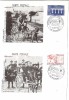 LBL33D3- FRANCE LOT DE 2 EP CP MODERNES AVEC REPIQUAGES - Postales  Transplantadas (antes 1995)