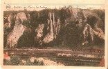 COMBLAIN-AU-PONT (4170) : Les Rochers "Les Tartines", à Pitain. Wagons En Attente. CPA Colorisée. - Comblain-au-Pont