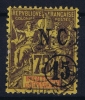 NOUVELLE CALEDONIE   Yv Nr 57 Obl Used Surcharge A Cheval - Usados